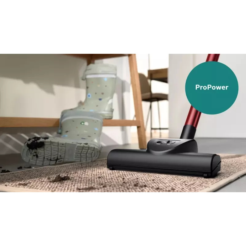 Cylinder vacuum Bosch Serie 4 BGB41POW1 — 850 W, 4 L dust bag, HEPA13, telescopic metal tube
