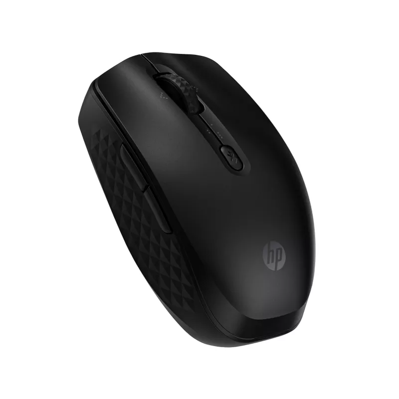 HP 425 Programmable Bluetooth Mouse, Ambidextrous, Bluetooth, 4000 DPI, Black