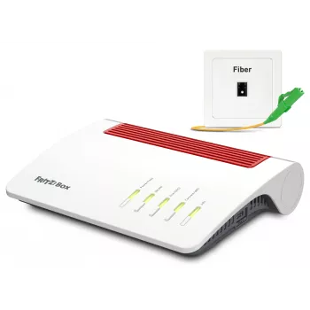 Box 5590 Fiber wireless router Gigabit Ethernet Dual-band (2.4 GHz / 5 GHz) White