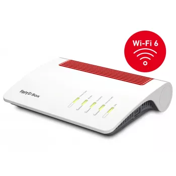 Box 5590 Fiber wireless router Gigabit Ethernet Dual-band (2.4 GHz / 5 GHz) White