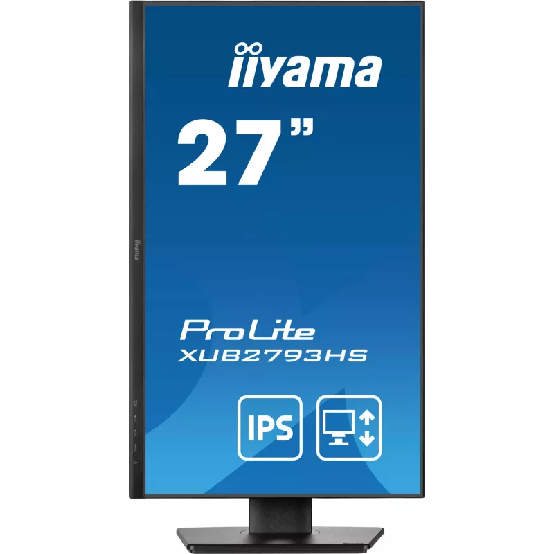 iiyama ProLite XUB2793HS-B7 computer monitor 68.6 cm (27 inch) 1920 x 1080 pixels Full HD LED Black