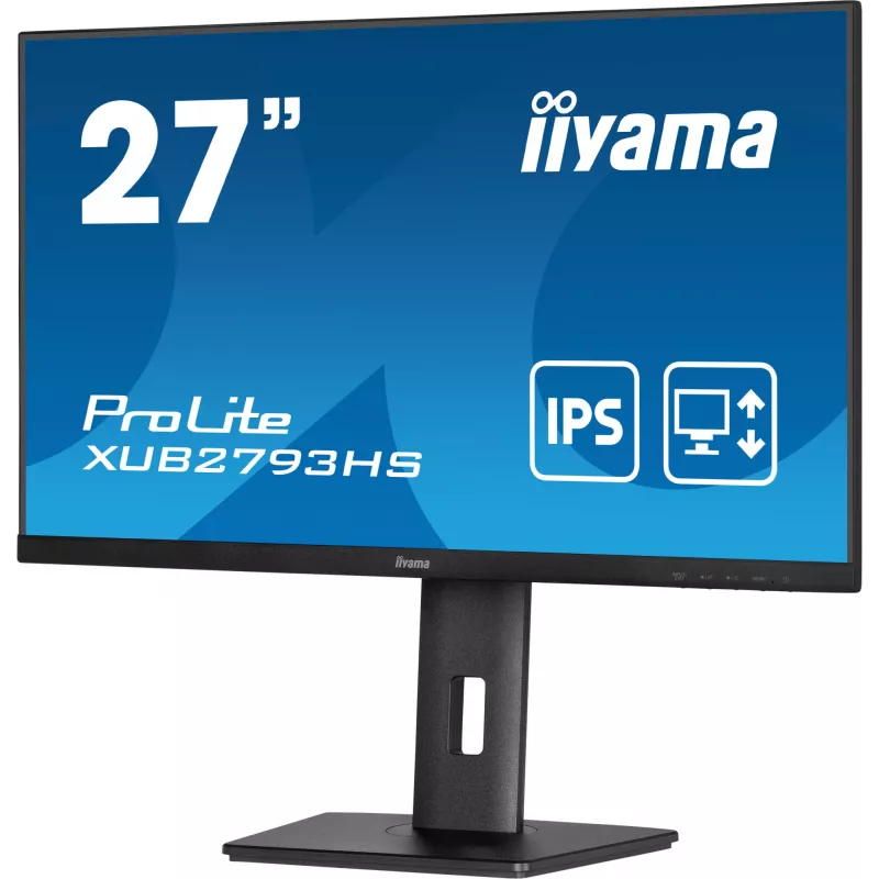 iiyama ProLite XUB2793HS-B7 computer monitor 68.6 cm (27 inch) 1920 x 1080 pixels Full HD LED Black