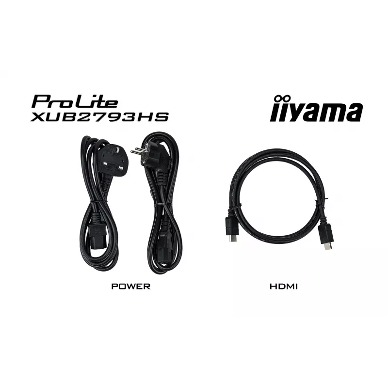 iiyama ProLite XUB2793HS-B7 computer monitor 68.6 cm (27 inch) 1920 x 1080 pixels Full HD LED Black