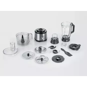 Food Processor Severin KM 3892 1200 W 1.5 L Black Stainless Steel