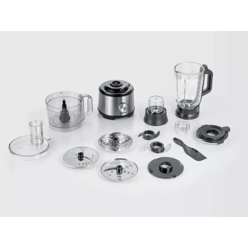 Food Processor Severin KM 3892 1200 W 1.5 L Black Stainless Steel