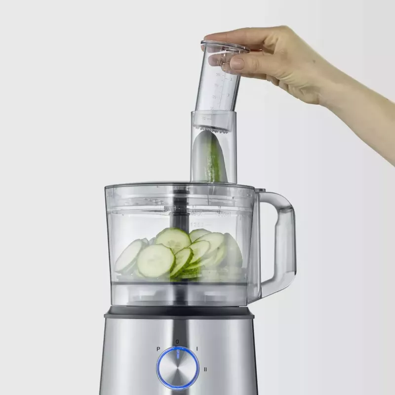 Food Processor Severin KM 3892 1200 W 1.5 L Black Stainless Steel