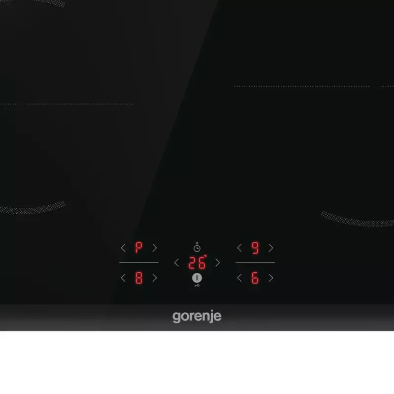 Induction hob Gorenje GI6401BCE — built-in 59.5 cm, 4-zone glass-ceramic, touch control, 220–240 V