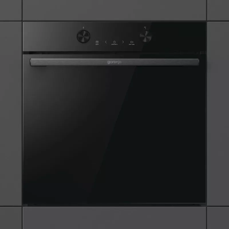 Built-in electric oven Gorenje G400 BPS6737E04DBG, 77 L, 3500 W, touch control, pyrolytic, black