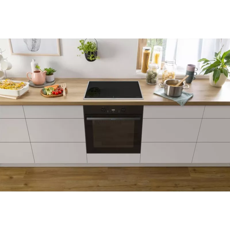 Built-in electric oven Gorenje G400 BPS6737E04DBG, 77 L, 3500 W, touch control, pyrolytic, black