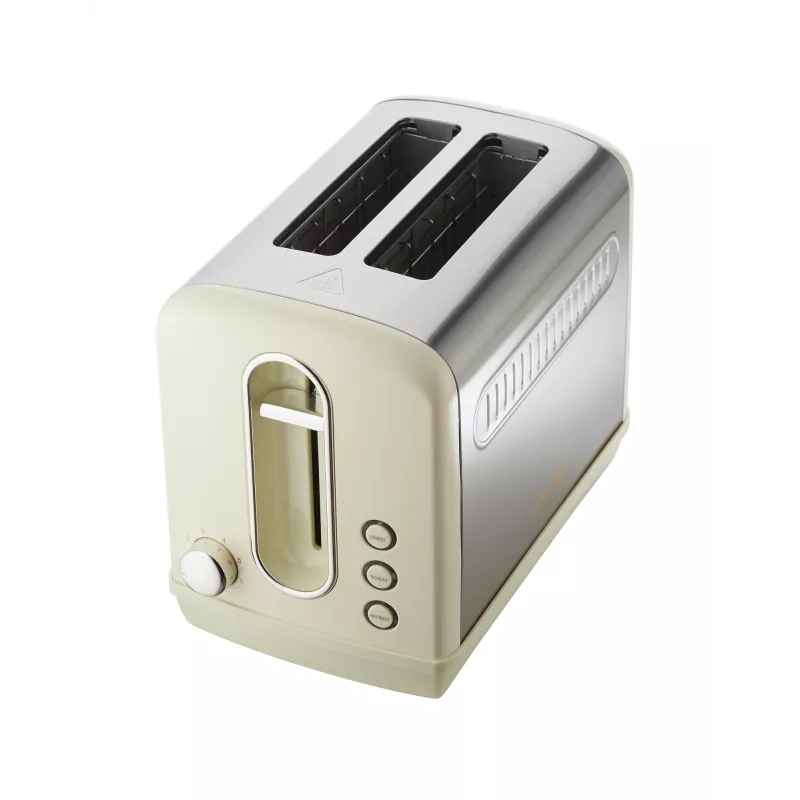 Toaster Gorenje T1100CLI 2-slice 1100 W Champagne, 6 browning levels, defrost & reheat