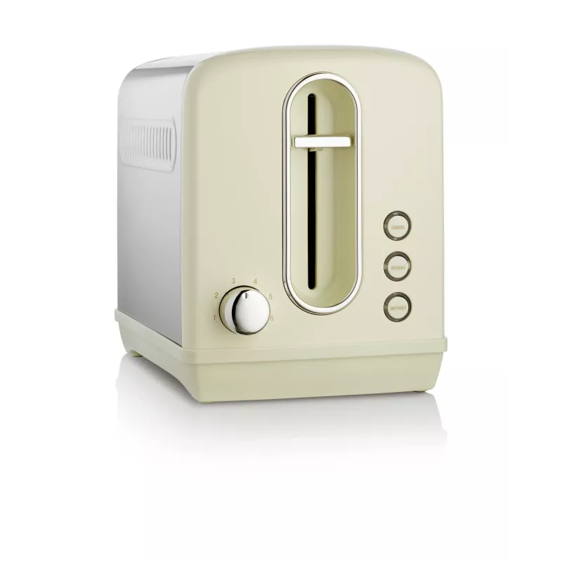 Toaster Gorenje T1100CLI 2-slice 1100 W Champagne, 6 browning levels, defrost & reheat