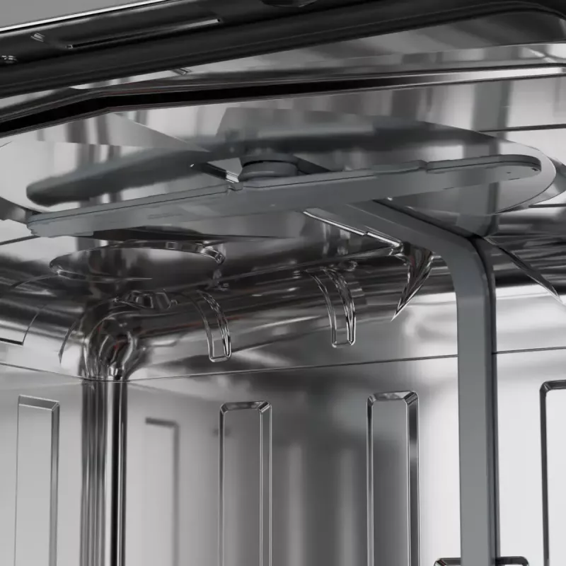 Built-in dishwasher Gorenje GV16D5 — 16 place settings, 44 dB, stainless steel, 7 temperature settings