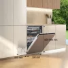 Undercounter dishwasher Gorenje GV663B65XXL — stainless steel, 60 cm, 14 place settings, 6 programs, 38 dB