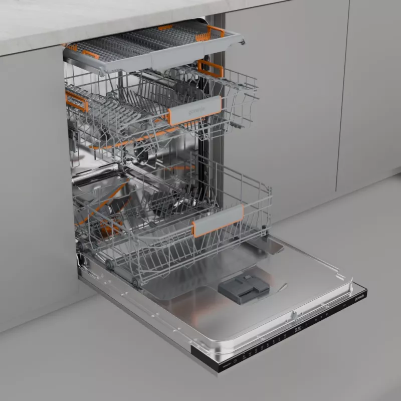 Undercounter dishwasher Gorenje GV663B65XXL — stainless steel, 60 cm, 14 place settings, 6 programs, 38 dB