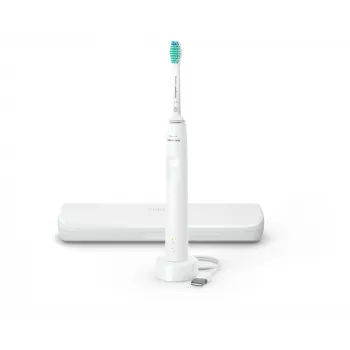 Sonic toothbrush Philips 3100 series HX3673/13 — sonic, 31,000 movements/min, 1 mode, white, rechargeable with Li‑Ion battery