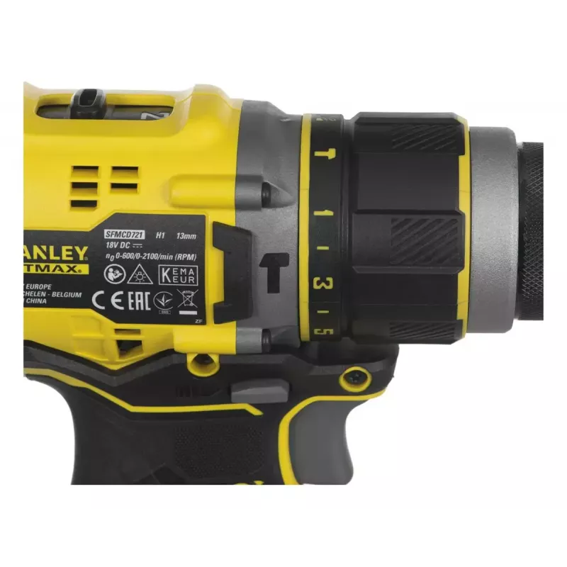 Stanley FATMAX SFMCD721D2K Cordless Drill 18V, 2x 2.0Ah Batteries, with Case