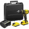 Stanley FATMAX SFMCD721D2K Cordless Drill 18V, 2x 2.0Ah Batteries, with Case