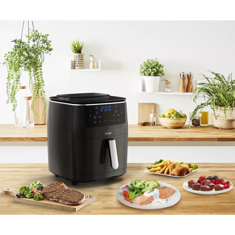 Tefal Easy Fry Grill & Steam FW2018 Single Stand-alone 1700 W Hot air fryer Black