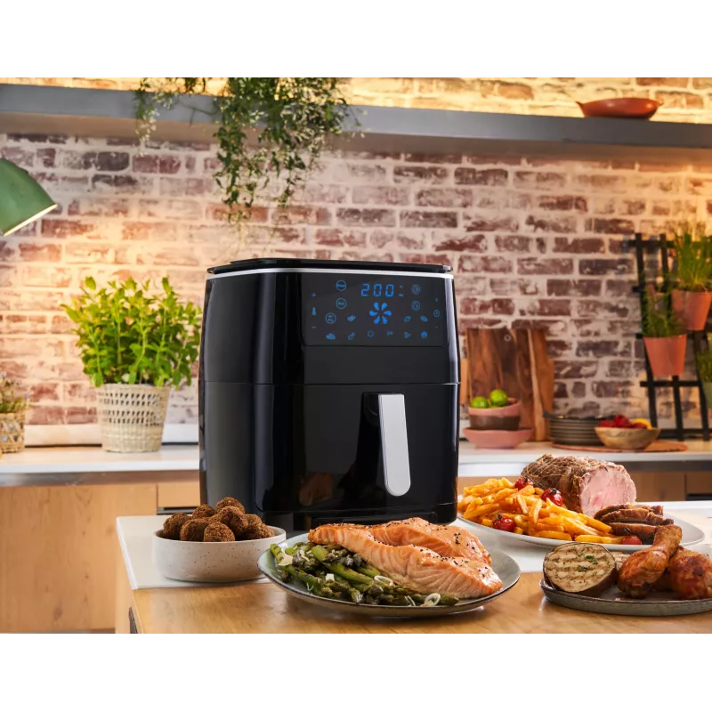 Tefal Easy Fry Grill & Steam FW2018 Single Stand-alone 1700 W Hot air fryer Black