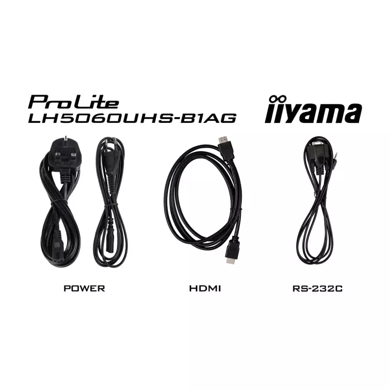 Digital A-board iiyama LH5060UHS-B1AG 49.5 inch LED 4K Ultra HD 3840 x 2160