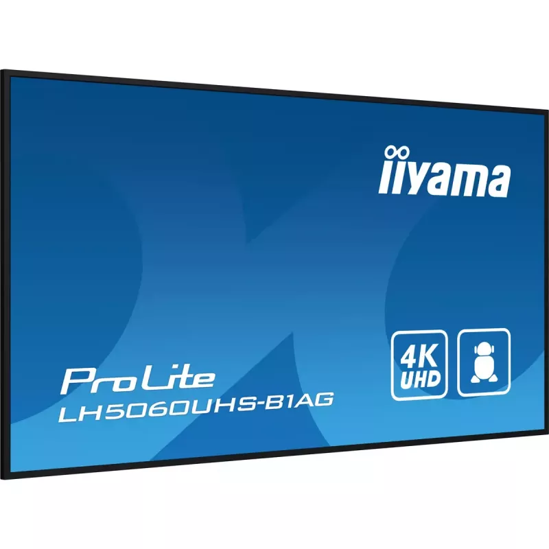 Digital A-board iiyama LH5060UHS-B1AG 49.5 inch LED 4K Ultra HD 3840 x 2160