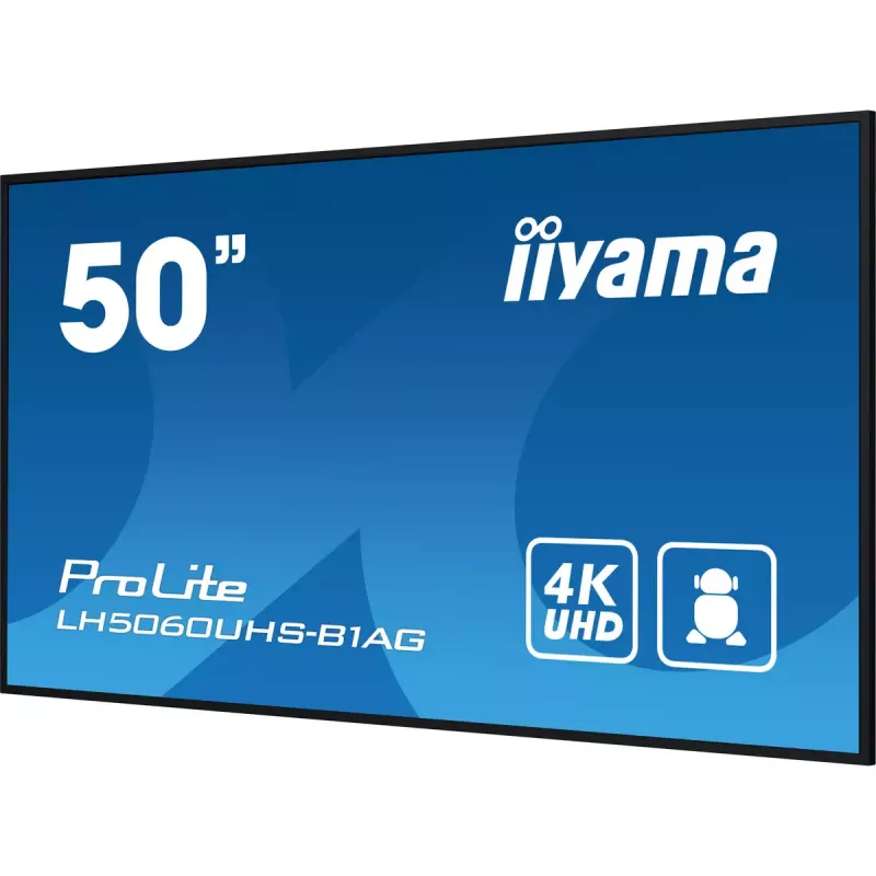 Digital A-board iiyama LH5060UHS-B1AG 49.5 inch LED 4K Ultra HD 3840 x 2160