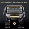 Braun Series 9 Pro+ 9525s Wet & Dry Foil shaver Trimmer Metallic