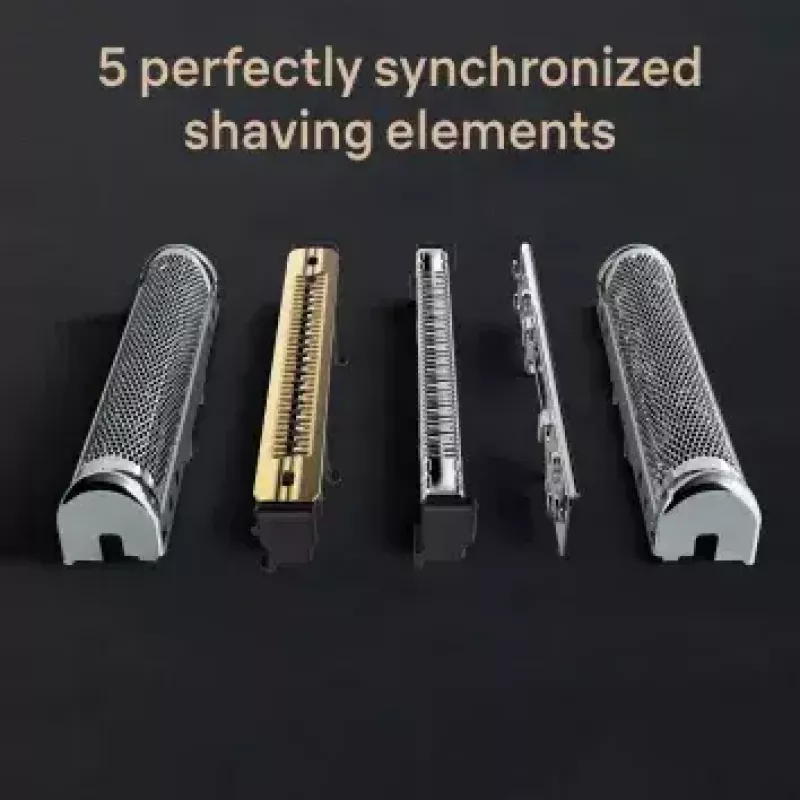 Braun Series 9 Pro+ 9525s Wet & Dry Foil shaver Trimmer Metallic