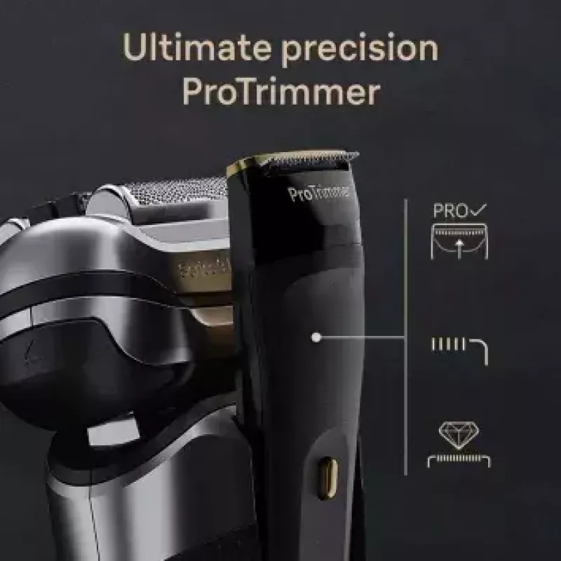 Braun Series 9 Pro+ 9525s Wet & Dry Foil shaver Trimmer Metallic
