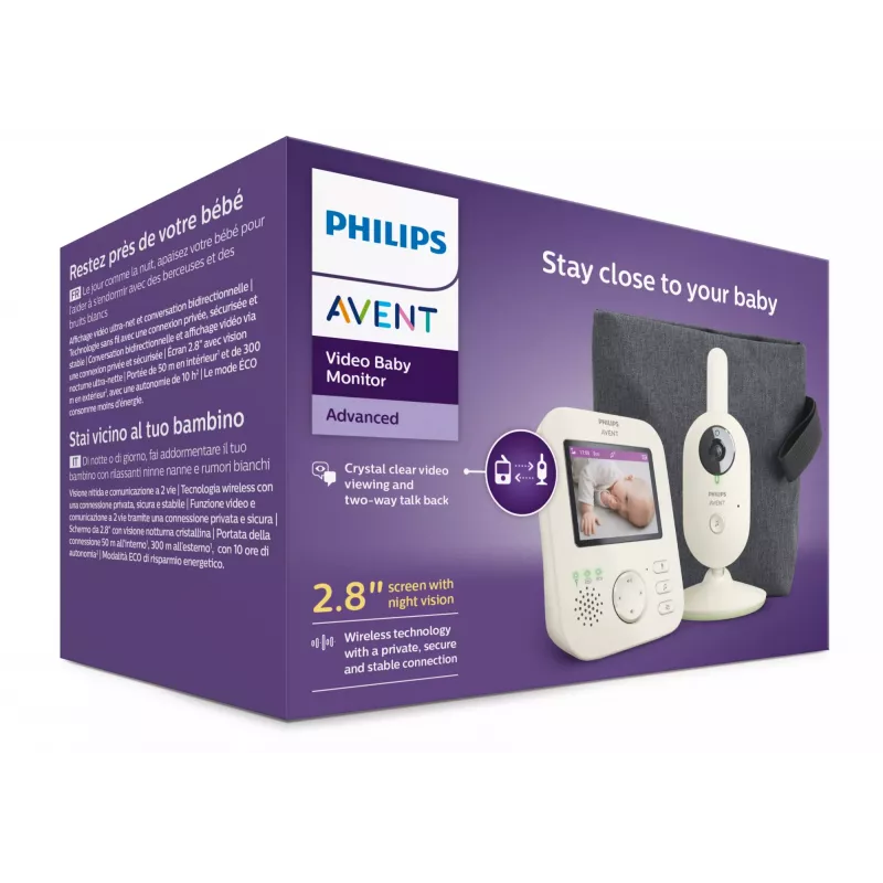 Camera Philips AVENT Babyphone SCD882/26 IR LED 300m range