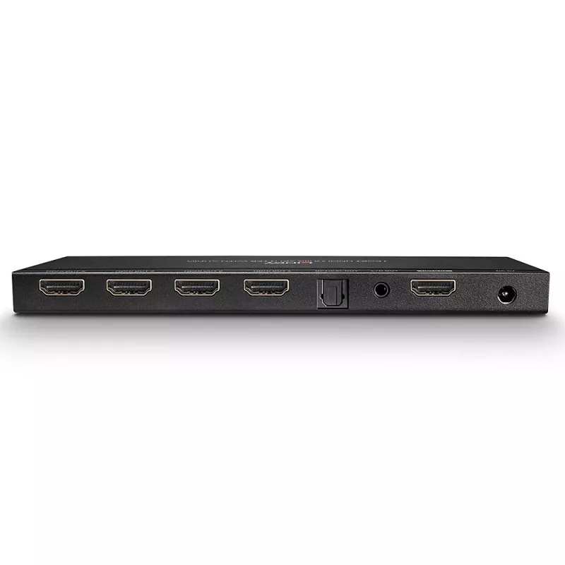 Lindy 4 Port HDMI 18G Splitter with Audio and Downscaling
