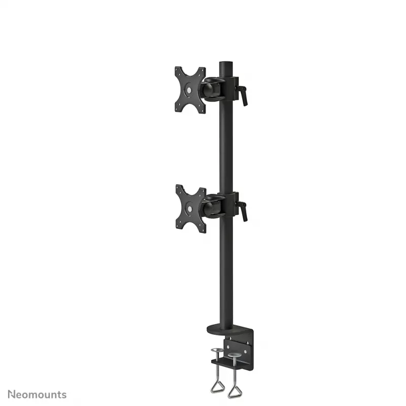Neomounts FPMA-D700DV Monitor arm 10-27 inch, Clamp, 6 kg, 25.4 cm (10 inch), 68.6 cm (27 inch), 100 x 100 mm, Black