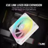 Fan Corsair iCUE LINK LX120 RGB 12 cm White 400-2400 RPM