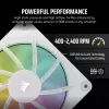 Fan Corsair iCUE LINK LX120 RGB 12 cm White 400-2400 RPM