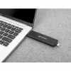 SSD enclosure Manhattan M.2 NVMe SATA USB-C USB-A 10 Gbps Black