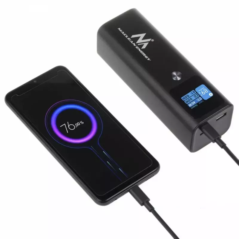 Portable Battery Pack Maclean MCE335, 24600mAh