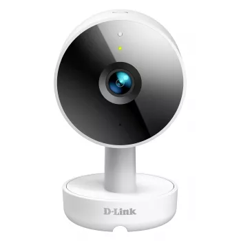D-Link 2K QHD Indoor Wi-Fi Camera DCS-8350LH, IP security camera, Indoor, Wired & Wireless, Amazon Alexa & Google Assistant, Desk, White