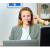 Trust HS-260 Headset Wired Neck-band Office/Call center USB Type-A Black