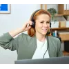 Trust HS-260 Headset Wired Neck-band Office/Call center USB Type-A Black