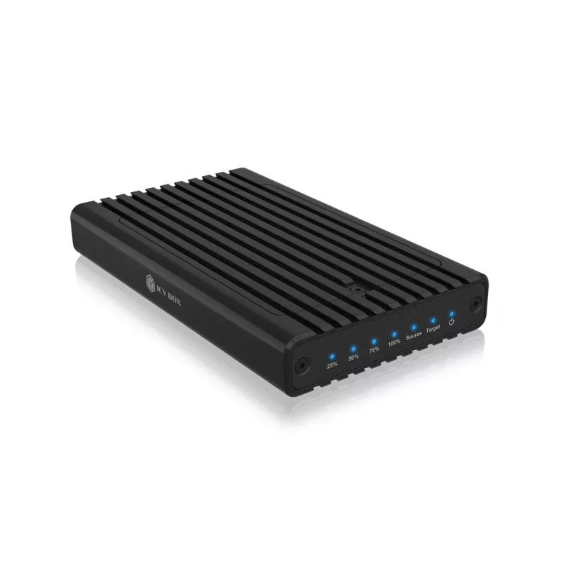 ICY BOX IB-2817MCL-C31 SSD enclosure Black M.2 USB powered
