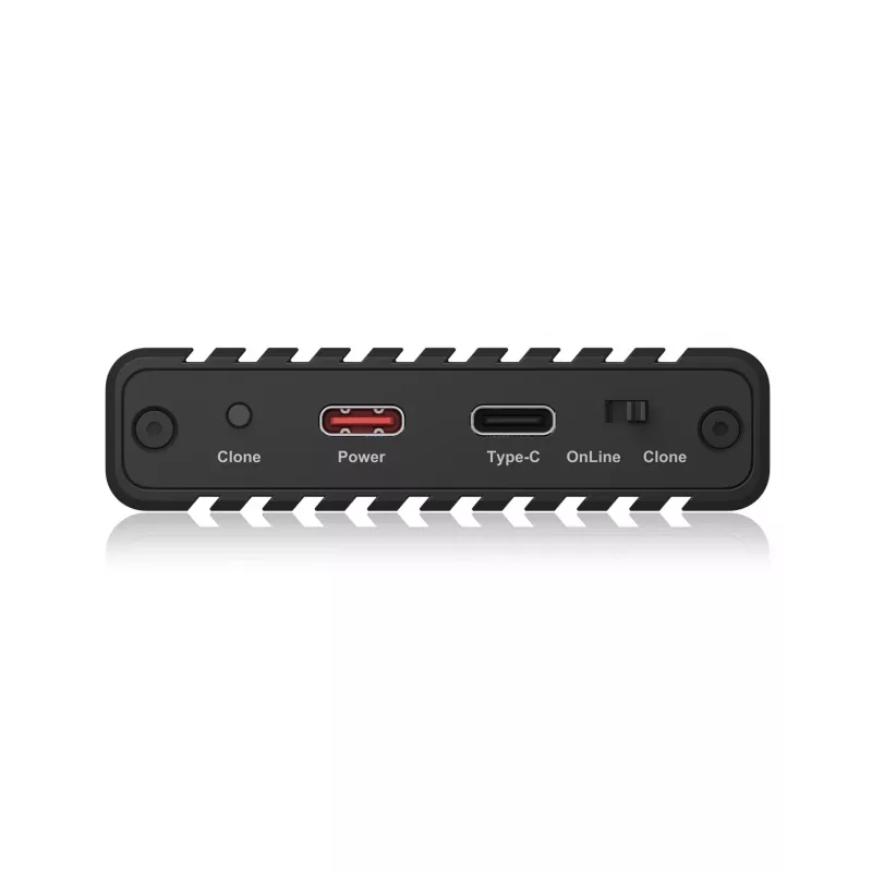 ICY BOX IB-2817MCL-C31 SSD enclosure Black M.2 USB powered