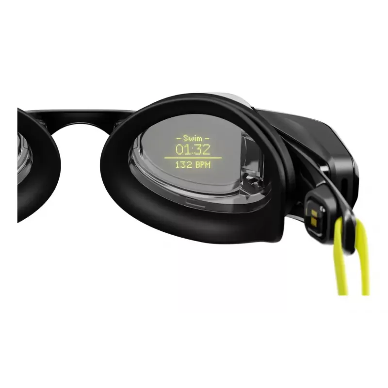 Swimming goggles Form Smart Swim 2 — unisex, black frame, black lenses
