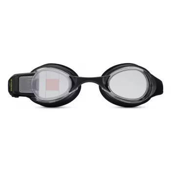 Swimming goggles Form Smart Swim 2 — unisex, black frame, black lenses