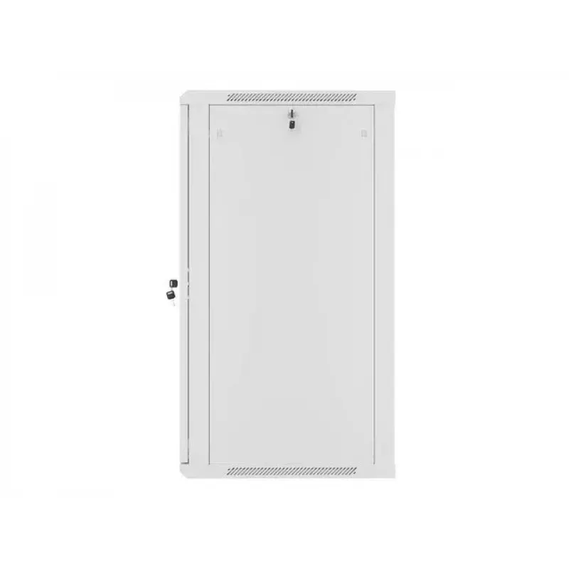 Lanberg WF01-6622-10S 22U 19 inch Wall-Mounted Rack Cabinet, 600x600 mm, Grey, IP20, 60 kg Load, Flat-Pack