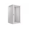 Lanberg WF01-6622-10S 22U 19 inch Wall-Mounted Rack Cabinet, 600x600 mm, Grey, IP20, 60 kg Load, Flat-Pack