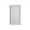 Lanberg WF01-6622-10S 22U 19 inch Wall-Mounted Rack Cabinet, 600x600 mm, Grey, IP20, 60 kg Load, Flat-Pack