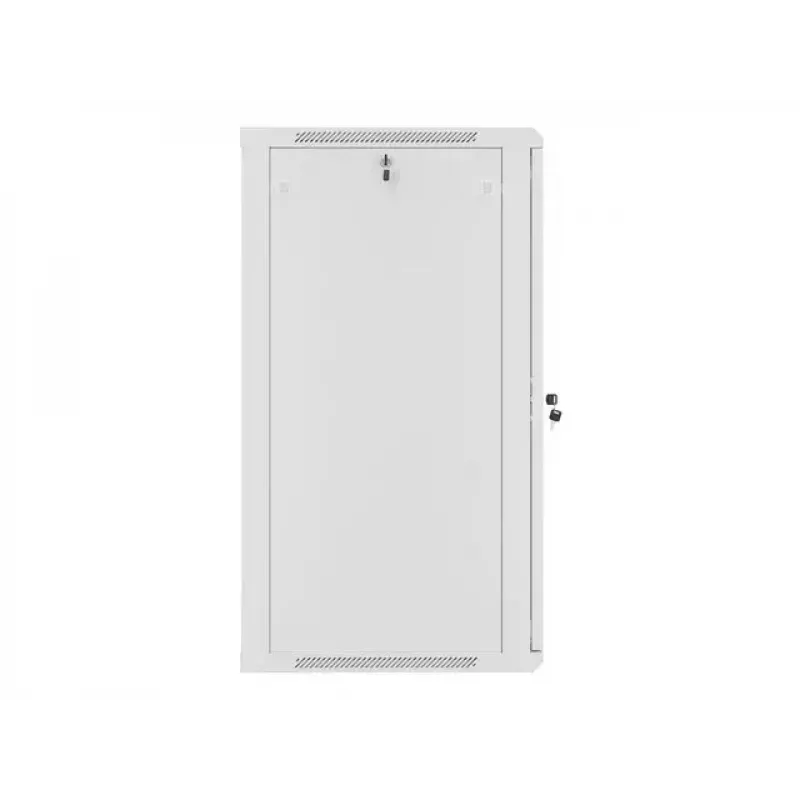 Lanberg WF01-6622-10S 22U 19 inch Wall-Mounted Rack Cabinet, 600x600 mm, Grey, IP20, 60 kg Load, Flat-Pack