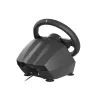 GENESIS Seaborg 400 Black, Silver USB Steering wheel + Pedals Nintendo Switch, PC, PlayStation 4, Playstation 3, Xbox 360, Xbox One, Xbox One S, Xbox One X
