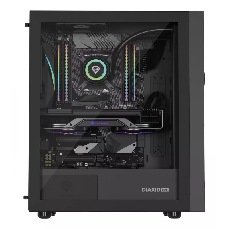 GENESIS Diaxid 605F Midi Tower Black