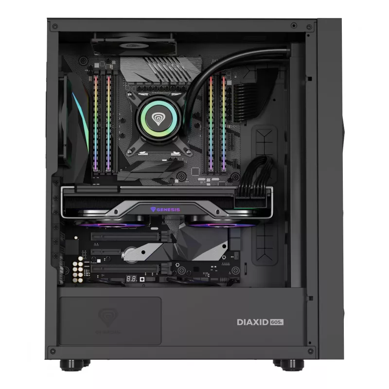 GENESIS Diaxid 605F Midi Tower Black